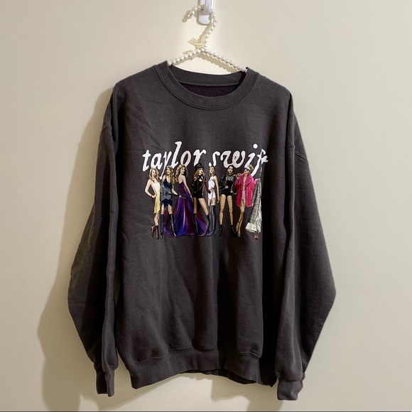 taylor swift folklore eras crewneck pullover NEW - Picture 8 of 13